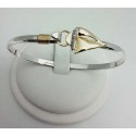 RA12110.54MB 14KT Gold Sailboat Bangle with 10.5 PTS of Diamonds 