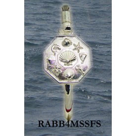 RABB4MSSFS4MB Sailors Valentine Bangle/scallop shell
