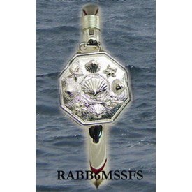 RABB6MSSFS6MB Sailors Valentine Bangle/scallop shell