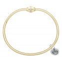 KB5634 Cape Cod Single 14KT Gold & Diamond Ball Bracelet