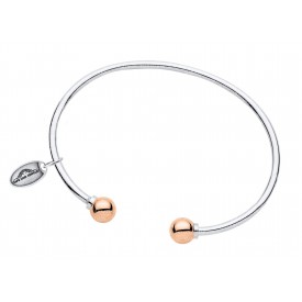 RB5410P SS-14K ROSE CUFF 2 BEAD PARENT