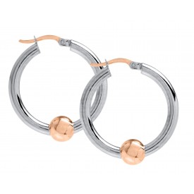 RE5405-J CAPE COD SS-14K ROSE 26MM HOOP