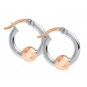 RE5414 CAPE COD SS-14K ROSE 15MM HOOP