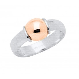RF5405 CAPE COD SS-14KR BEAD RING-SZ5