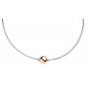 RN5405-O SS/14K ROSE CC NECK-OMEGA CHN