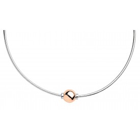 RN5405-O SS/14K ROSE CC NECK-OMEGA CHN