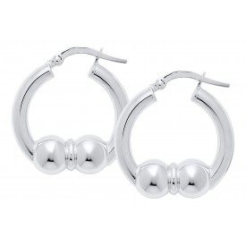 SE5411 CAPE COD SS TWO BEAD 20MM HOOP