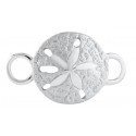 SB5432 SS PETITE SAND DOLLAR CLASP