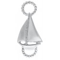 SB5433 SS PETITE SAILBOAT CLASP