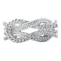 SB5707 SS ROPE KNOT CLASP
