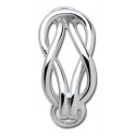 SB5719 SS SQUARE KNOT CLASP
