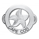 SB5898COD SS STARFISH CAPE COD CLASP