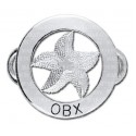 SB5898OBX SS STARFISH OUTER BANKS CLASP