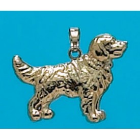 RADGOLDP Golden Retriever Pendant