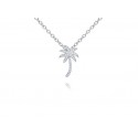 EDP8973 CZ PALM TREE PENDANT