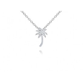 EDP8973 CZ PALM TREE PENDANT