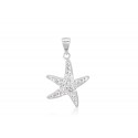 SIP0018 WHITE CRYSTAL STARFISH