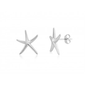 EDE9237 S/S STARFISH POST EARRINGS