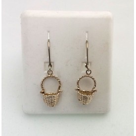 RA158L86ES Small Nantucket Basket Earrings 