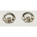 RA7080PER Claddagh Post Earrings