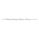 ENB3003 Sterling Silver Strand bead bracelet