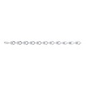 ENB3009 S/S Nantucket Basket Bracelet