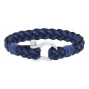 ENB3504 SS POL.SHACKL BLU BRAID BRC-80