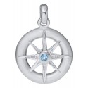 ENP330B S/S Star w/ring & Skbltop pendant