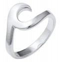 ENR3531 Sterling Silver Wave ring