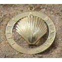 RA8018LBC Lifes a Beach Large Scallop Charm