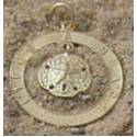 RA3482LBC Lifes a Beach Small Sanddollar Charm