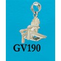 RAGV190C Small 3-D Adirondack Chair Charm