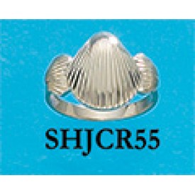 RASHJCR55 Triple Scallop Ring 