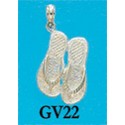 RAGV22 Large Double Flip Flop Charm