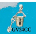 RAGV24CC Cape Cod Pale and Shovel Charm