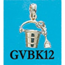 RAGVBK12C Tiny Pale and Shovel Charm