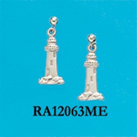 RA1206PER Flat Lighthouse Earrings