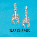 RA3134PER Lobster Earrings