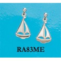 RA8PER Small Sail Boat Earrings