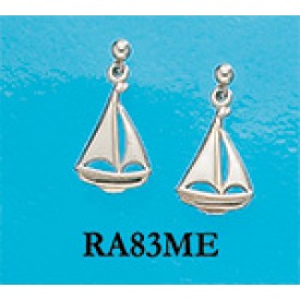 RA8PER Small Sail Boat Earrings