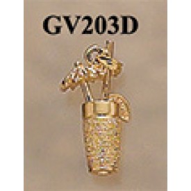 RAGV203D 3D Tropical Drink Charm
