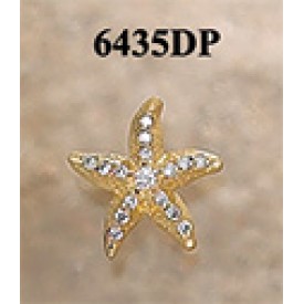RA6435DP Starfish with 27 Pts. of Diamonds Pendant