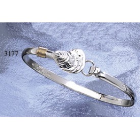 RA31774MB Oyster Shell Bangle 