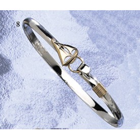 RA84MB Small Sailboat Bangle 