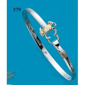 RA5794MB Small Crab Bangle 