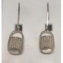 RA7324L86ES Sterling Small Open Woven Nantucket Basket Earrings