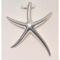 RARD1940PS Sterling Silver XL Starfish Pendant