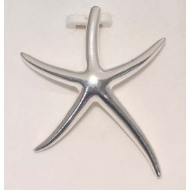 RARD1940PS Sterling Silver XL Starfish Pendant