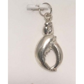 RASMLCCS Sterling Silver Small Lobster Claw Charm