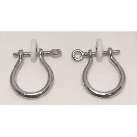 RASHACKLEEARS Sterling Silver Shackle Earrings